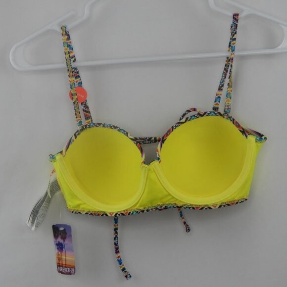 Forever 21 Push Up Halter Bikini Top Southwestern (SW015) - Picture 4 of 7